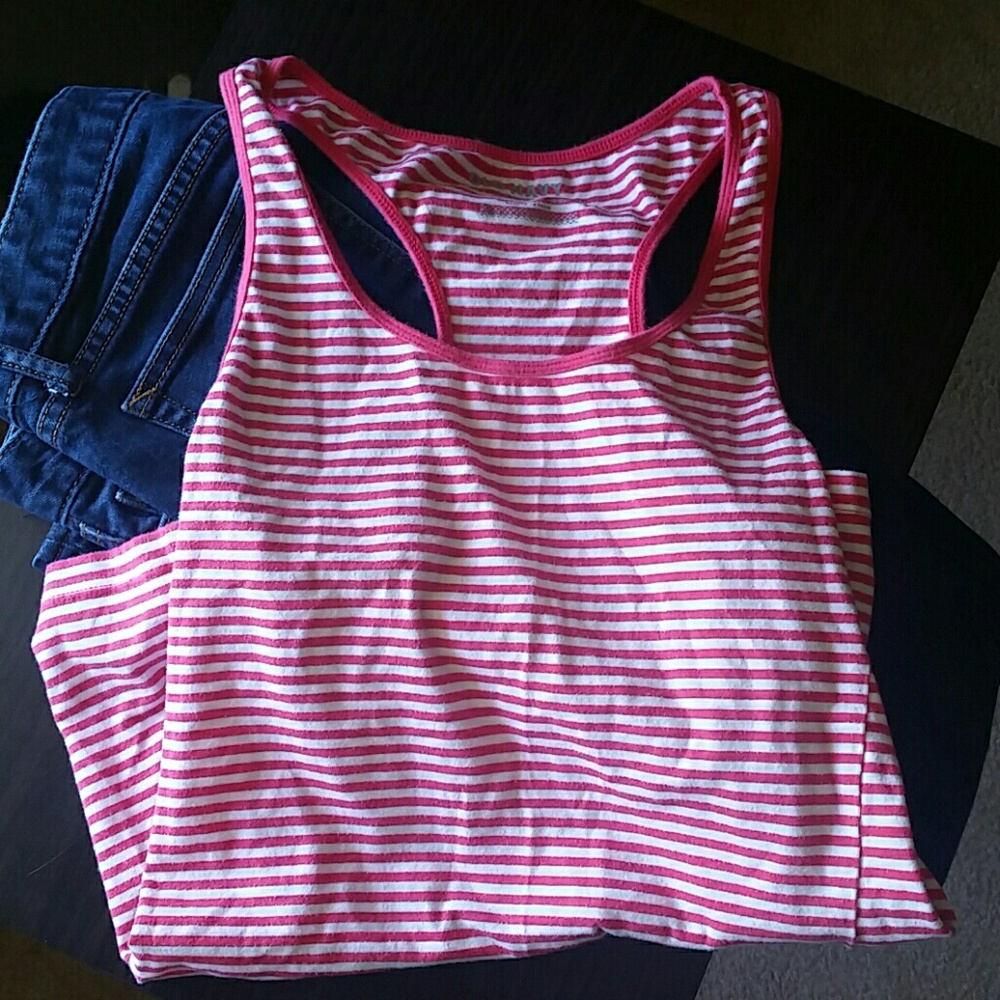 Old Navy Striped Tank Top